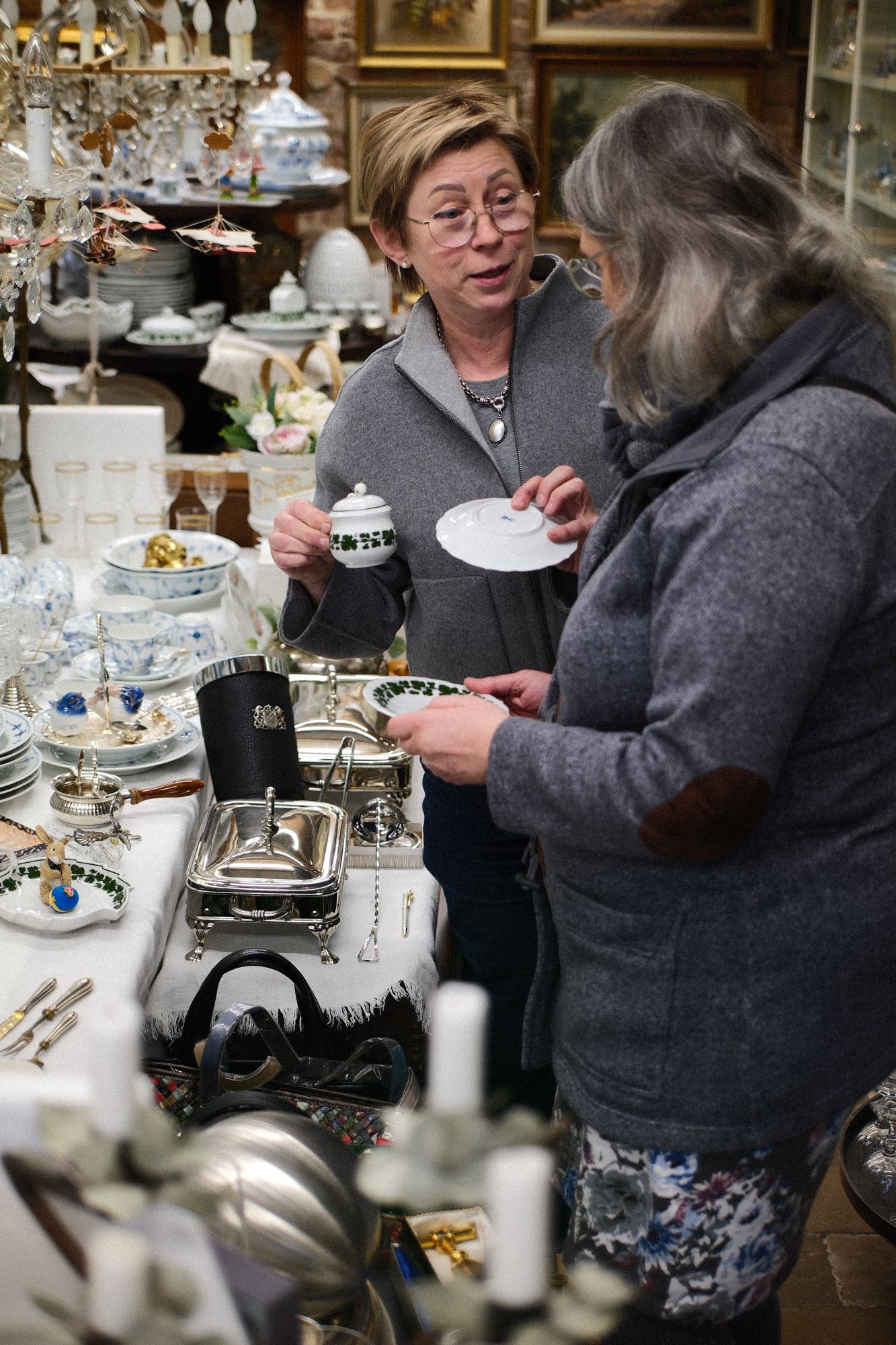 Beratung im Scheunenladen